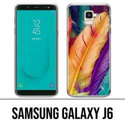 Samsung Galaxy J6 Hülle - Federn