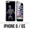 Custodia per iPhone 6 e 6S - Cuore di scheletro