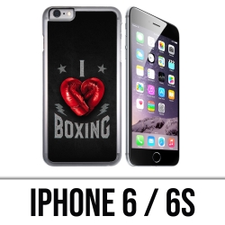 Cover iPhone 6 e 6S - Amo la boxe