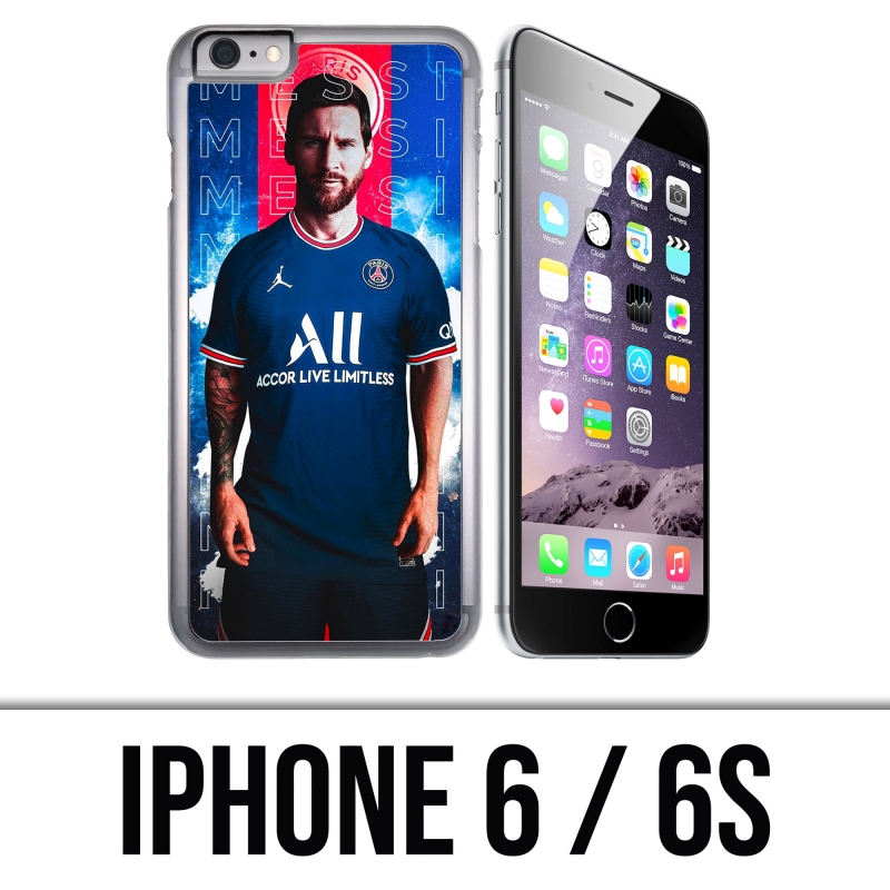IPhone 6 and 6S case - Messi PSG