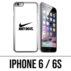 IPhone 6 and 6S Case - Nike Just Do It White