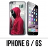 Coque iPhone 6 et 6S - Squid Game Soldat Appel