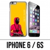 Cover iPhone 6 e 6S - Squid Game Soldier Cartoon