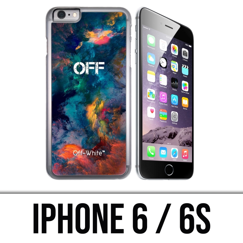 Coque iPhone 6 et 6S - Off White Color Cloud