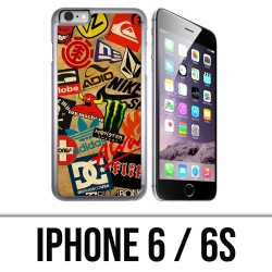 Coque iPhone 6 et 6S - Skate Logo Vintage