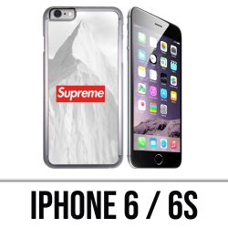Coque iPhone 6 et 6S - Supreme Montagne Blanche