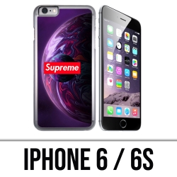 Coque iPhone 6 et 6S - Supreme Planete Violet