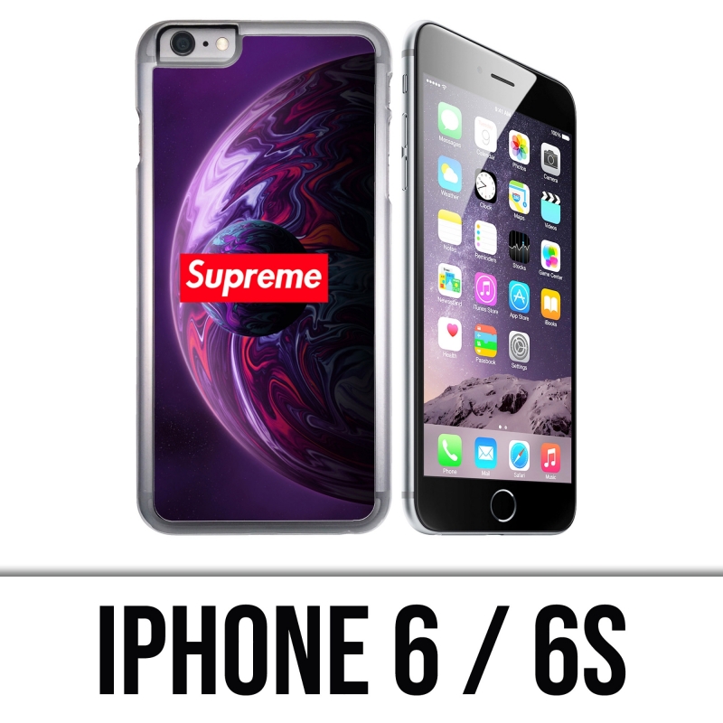 Funda para iPhone 6 y 6S - Supreme Planete Violet