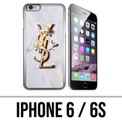 Cover iPhone 6 e 6S - YSL Yves Saint Laurent Marbre Fleurs