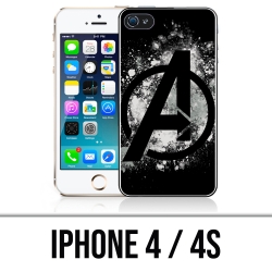 Coque iPhone 4 et 4S - Avengers Logo Splash