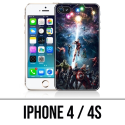 Coque iPhone 4 et 4S - Avengers Vs Thanos