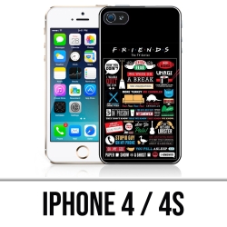 Coque iPhone 4 et 4S - Friends Logo
