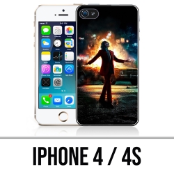 Coque iPhone 4 et 4S - Joker Batman On Fire