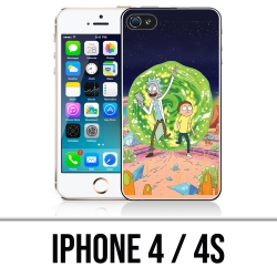 Coque iPhone 4 et 4S - Rick Et Morty