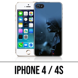 Coque iPhone 4 et 4S - Star Wars Dark Vador Brume