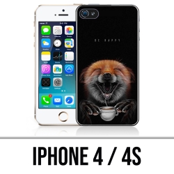 Coque iPhone 4 et 4S - Be Happy