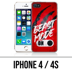 IPhone 4 and 4S case - Beast Mode