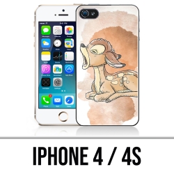 Coque iPhone 4 et 4S - Disney Bambi Pastel