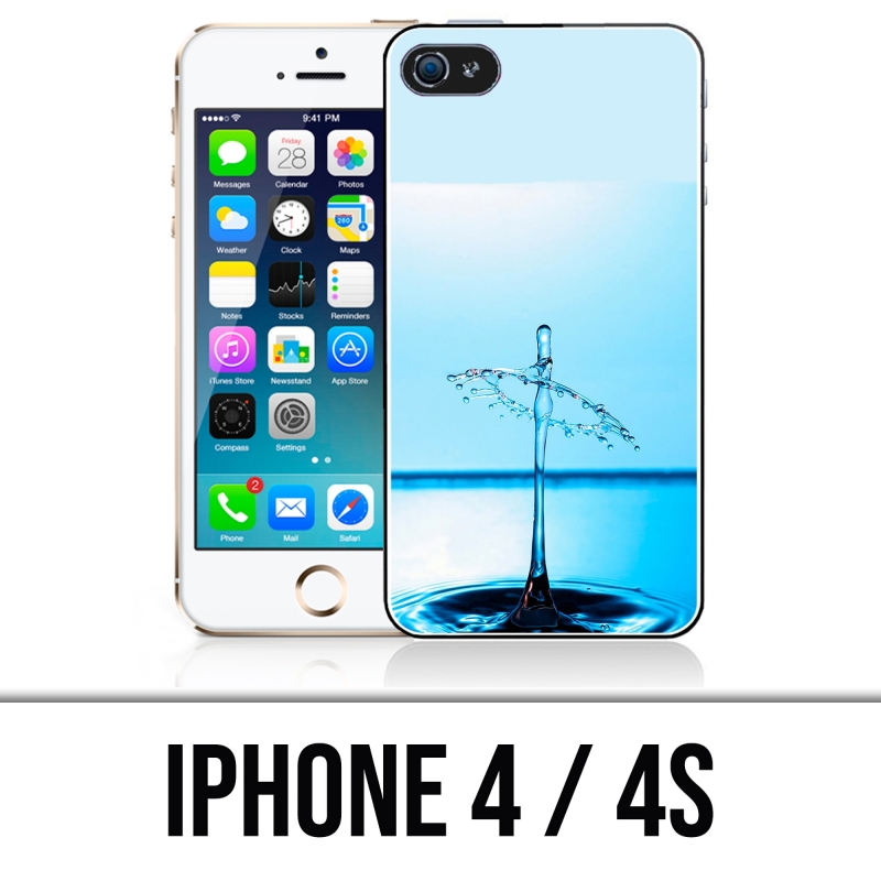 Funda para iPhone 4 y 4S - Gota de agua