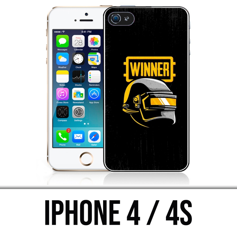 IPhone 4 and 4S case - PUBG Winner