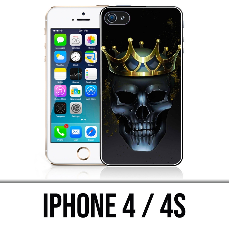 IPhone 4 and 4S case - Skull King