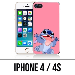 Coque iPhone 4 et 4S - Stitch Langue