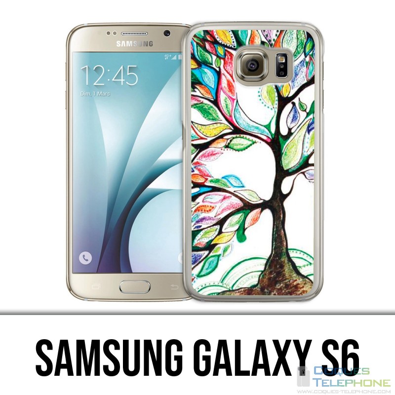 Samsung Galaxy S6 Case - Multicolored Tree