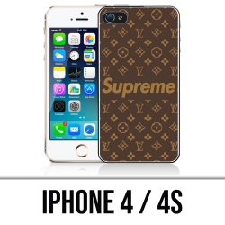 IPhone 4 and 4S case - LV Supreme