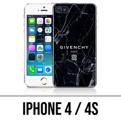 Coque iPhone 4 et 4S - Givenchy Marbre Noir