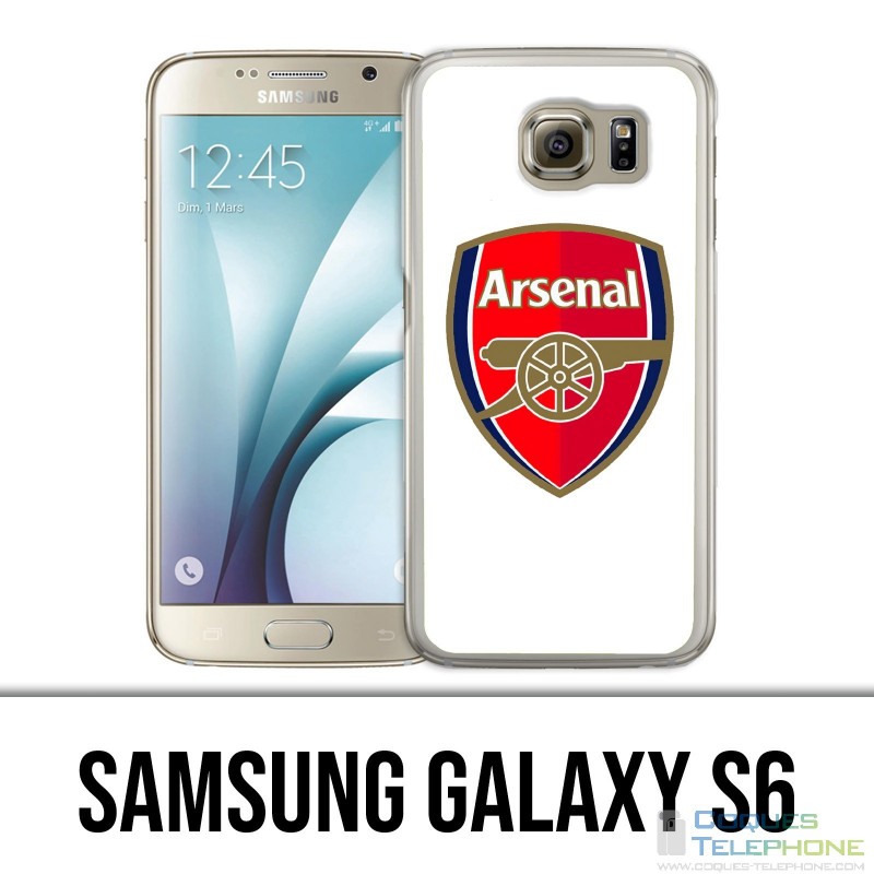 Coque Samsung Galaxy S6 - Arsenal Logo