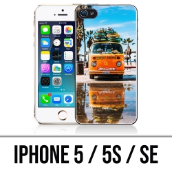 IPhone 5, 5S and SE case - VW Beach Surf Bus