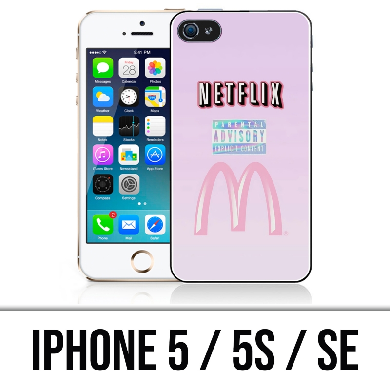 IPhone 5, 5S und SE Case - Netflix und Mcdo