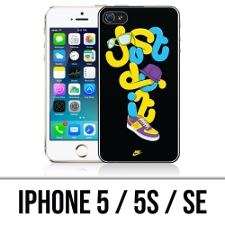Coque iPhone 5, 5S et SE - Nike Just Do It Worm
