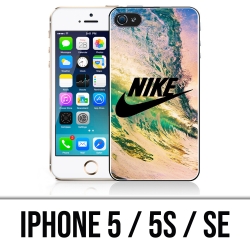 Lechuguilla Pack para poner trapo Funda para iPhone 5, 5S y SE - Nike Wave