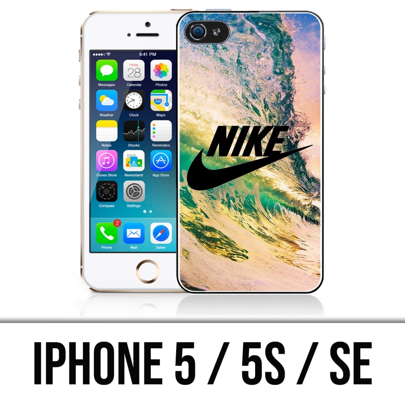 Coque iPhone 5, 5S et SE - Nike Wave
