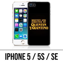 Coque iPhone 5, 5S et SE - Quentin Tarantino