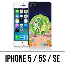 Cover iPhone 5, 5S e SE - Rick And Morty