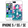 IPhone 5, 5S and SE case - Squid Game Characters Splash