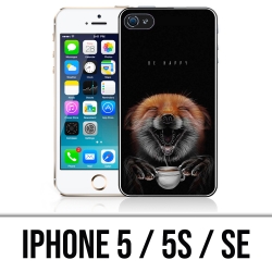 Cover iPhone 5, 5S e SE - Be Happy