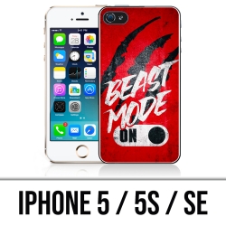 IPhone 5, 5S and SE case - Beast Mode