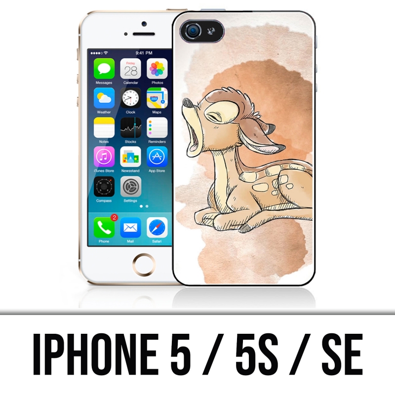 IPhone 5, 5S und SE Case - Disney Bambi Pastel