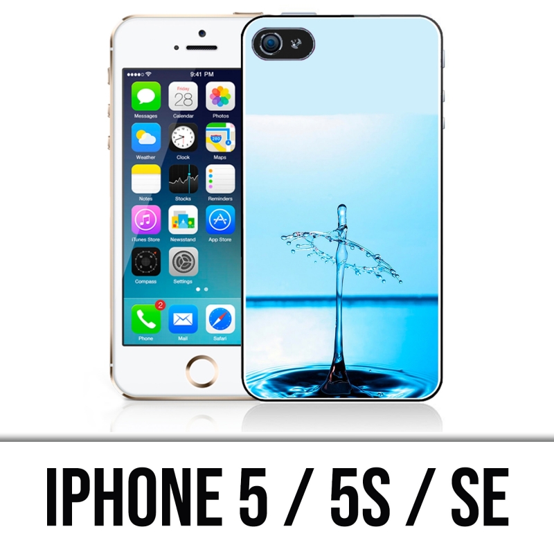 IPhone 5, 5S and SE case - Water Drop