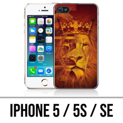 Coque iPhone 5, 5S et SE - King Lion