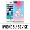 Carcasa para iPhone 5, 5S y SE - Cloud Unicorn