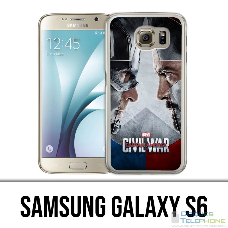 Carcasa Samsung Galaxy S6 - Avengers Civil War