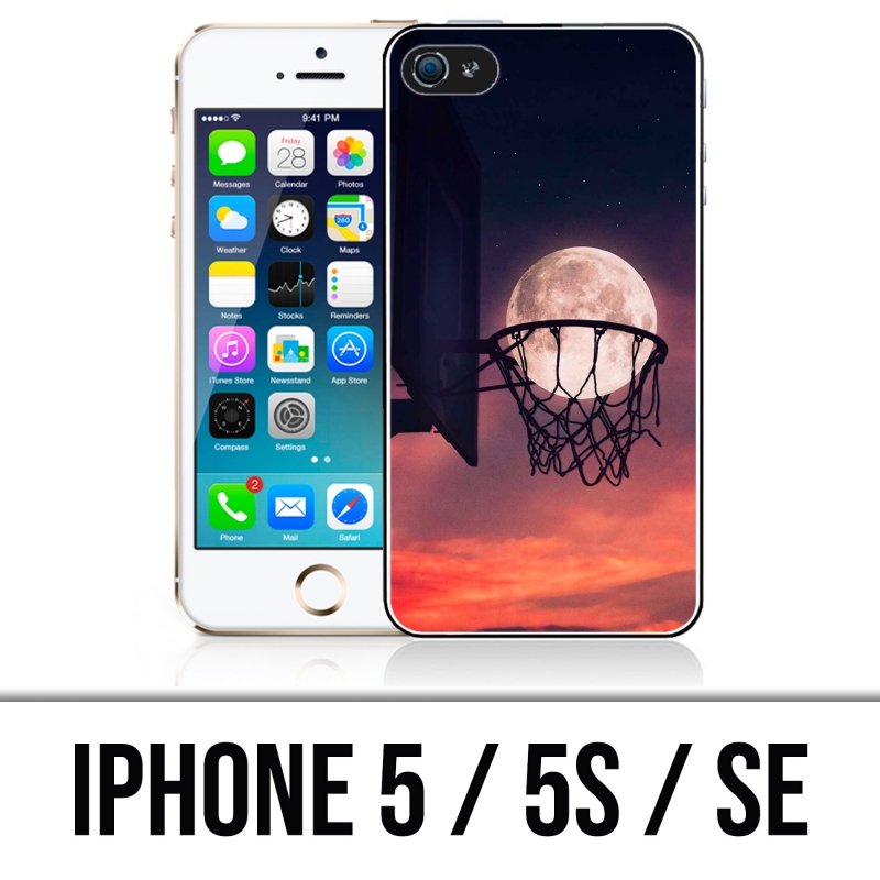 IPhone 5, 5S and SE case - Moon Basket