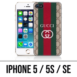 Coque iPhone 5, 5S et SE - Gucci Brodé