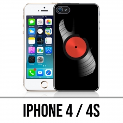 Coque iPhone 4 / 4S - Disque Vinyle