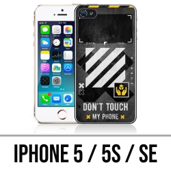 Coque iPhone 5, 5S et SE - Off White Dont Touch Phone