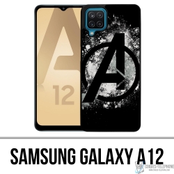 Cover Samsung Galaxy A12 - Logo Avengers Splash